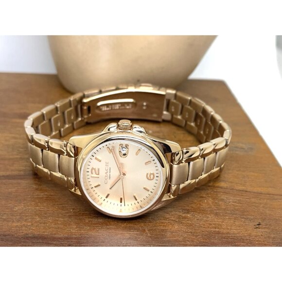 Coach Women\'s Watch 14503912 Greyson Quartz Rose Gold Stainless Steel 28mm main image 7